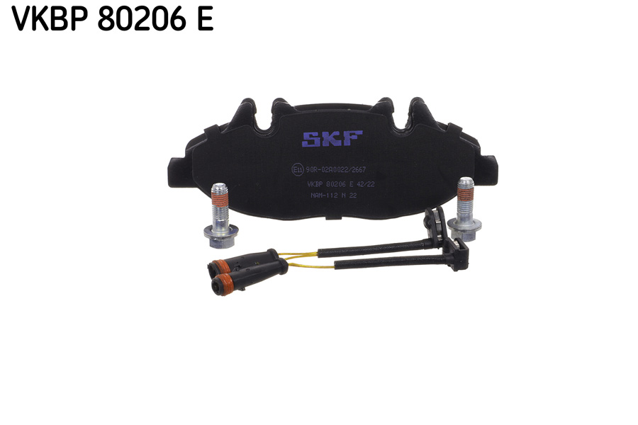 SKF Fékbetét, mind VKBP80206E_SKF